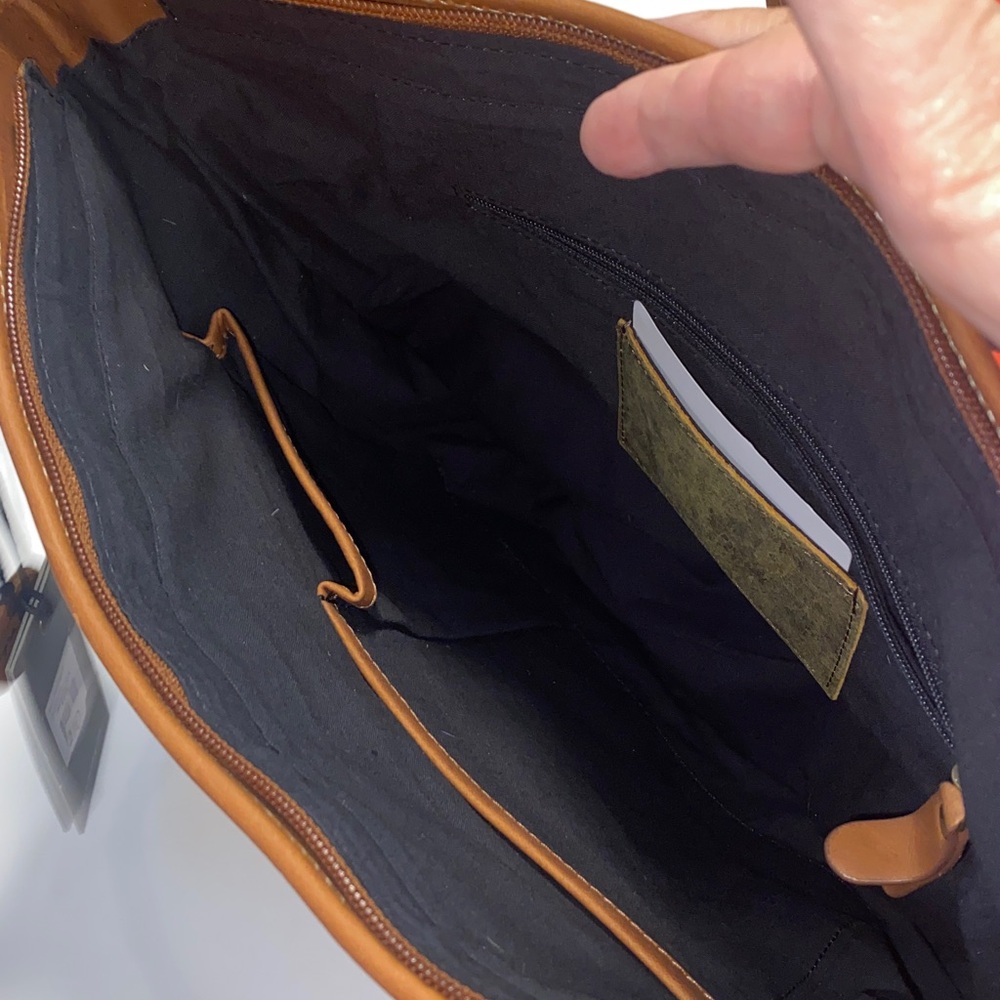 Myra Crawford Canyon Leather & Hairon handbag. Perfect condition new with tags. - Picture 8 of 11